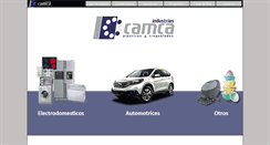Desktop Screenshot of camca.com.mx